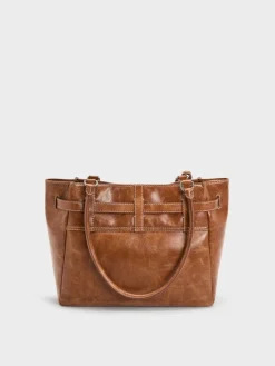 Delfina Belted Tote Bag