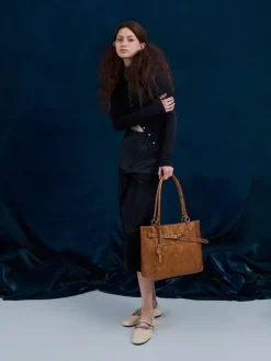 Delfina Belted Tote Bag