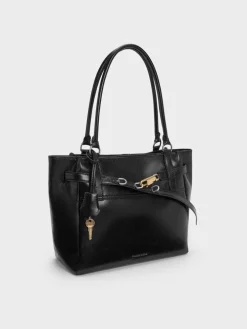 Delfina Belted Tote Bag