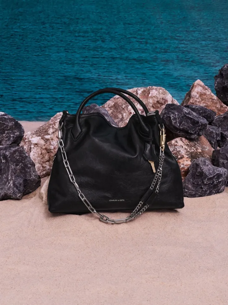 Delfina Chain Tote Bag