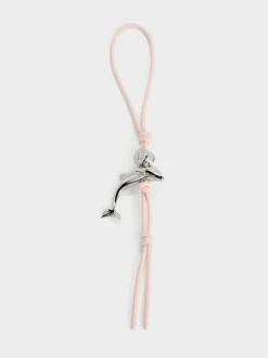 Delfina Dolphin Rope-Knot Charm