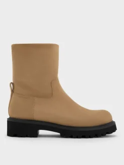 Devan Faux Suede Calf Boots
