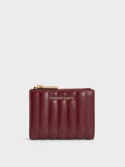 Donna Panelled Top-Zip Wallet