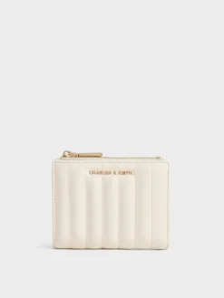 Donna Panelled Top-Zip Wallet
