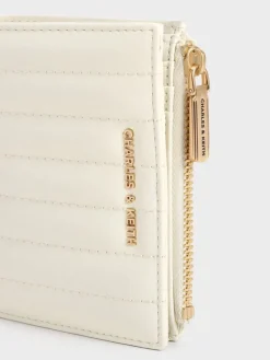 Donna Panelled Top-Zip Wallet