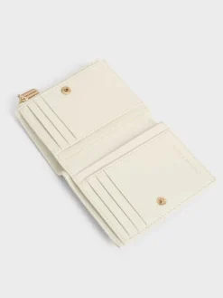 Donna Panelled Top-Zip Wallet