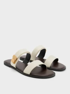 Dove Double-Strap Sandals