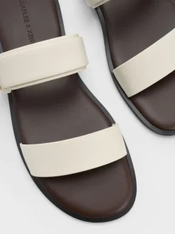 Dove Double-Strap Sandals