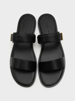 Dove Double-Strap Sandals