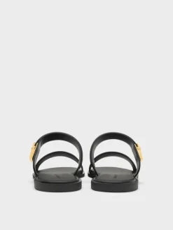 Dove Double-Strap Sandals