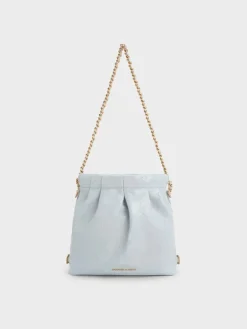 Duo Chain-Handle Two-Way Backpack