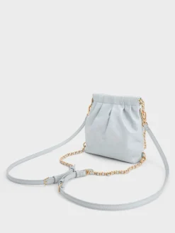 Duo Chain-Handle Two-Way Backpack
