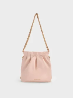 Duo Chain-Handle Two-Way Backpack
