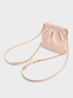 Duo Chain-Handle Two-Way Backpack