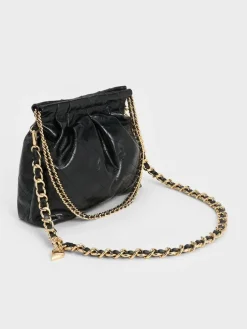 Duo Double Chain Hobo Bag