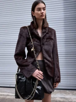 Duo Double Chain Hobo Bag