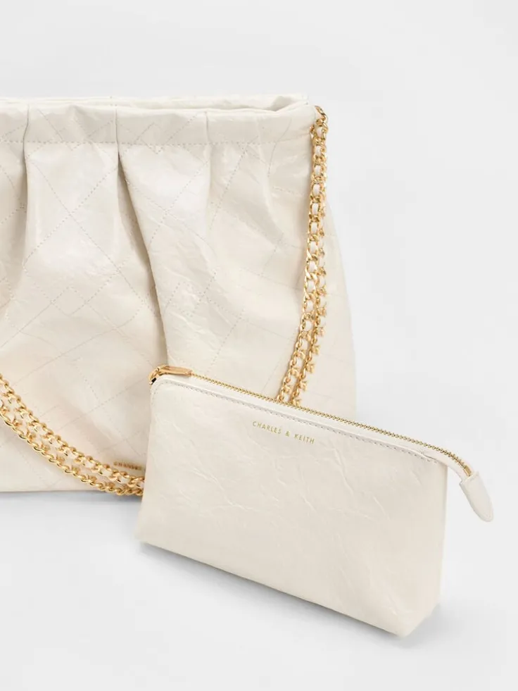Duo Double Chain Hobo Bag
