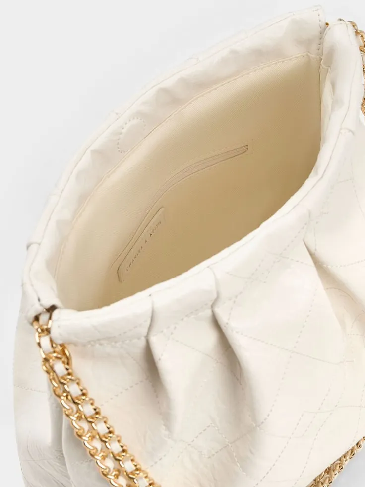 Duo Double Chain Hobo Bag