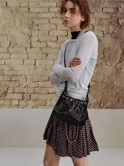 Duo Quilted Drawstring Bucket Bag