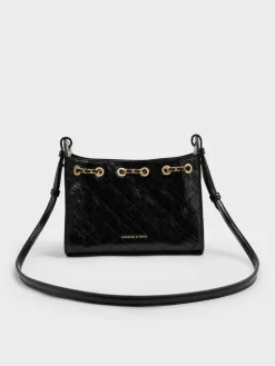 Duo Quilted Drawstring Bucket Bag