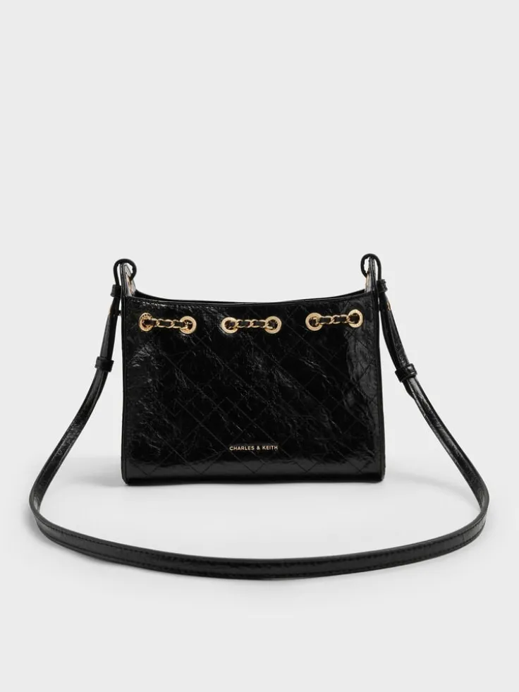 Duo Quilted Drawstring Bucket Bag