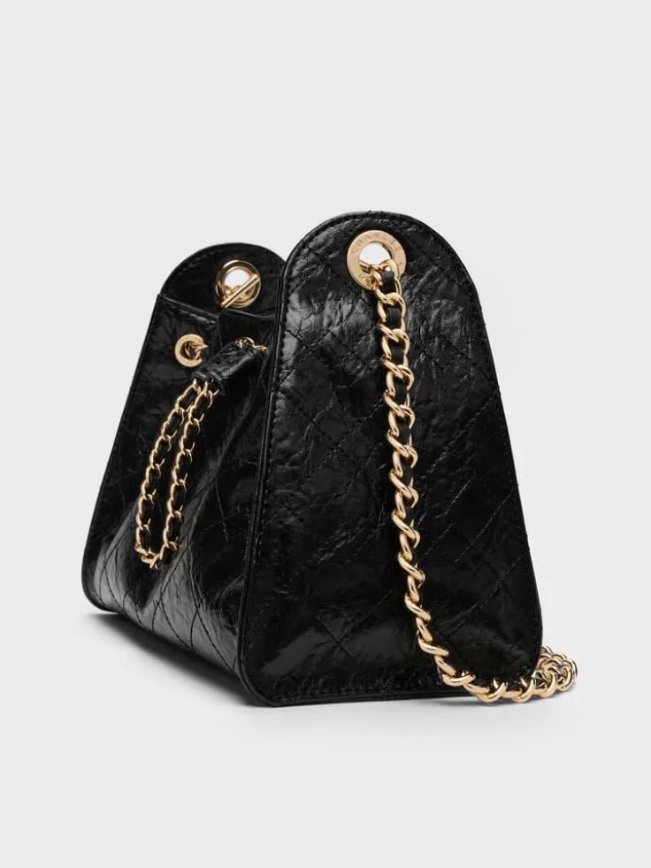 Duo Quilted Drawstring Bucket Bag