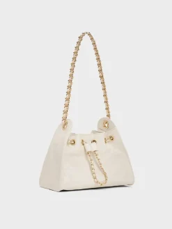 Duo Quilted Drawstring Bucket Bag