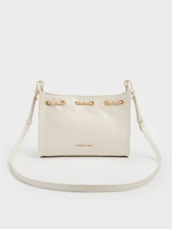 Duo Quilted Drawstring Bucket Bag
