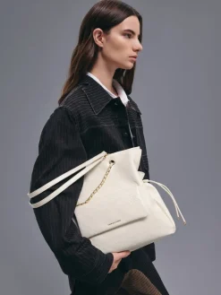 Duo Quilted Drawstring Two-Way Backpack