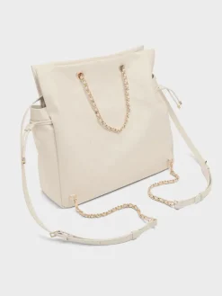 Duo Quilted Drawstring Two-Way Backpack