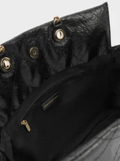 Duo Quilted Drawstring Two-Way Backpack