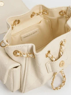 Duo Quilted Two-Way Front Flap Backpack