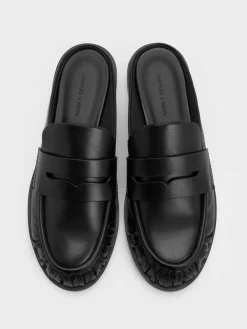 Dylan Penny Loafer Mules