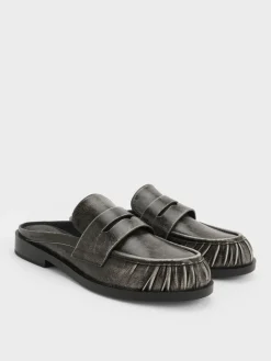 Dylan Penny Loafer Mules