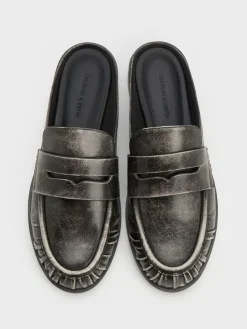 Dylan Penny Loafer Mules