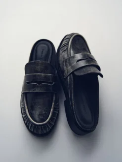Dylan Penny Loafer Mules