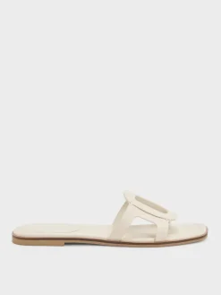 Easley Cut-Out Slide Sandals