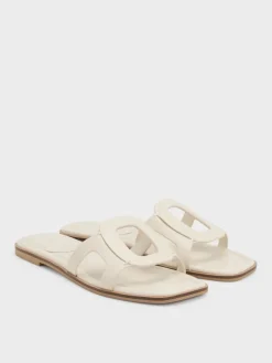 Easley Cut-Out Slide Sandals