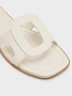 Easley Cut-Out Slide Sandals