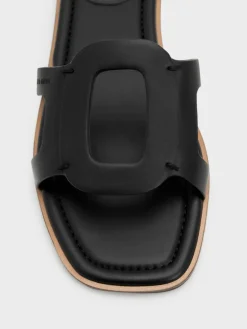 Easley Cut-Out Slide Sandals