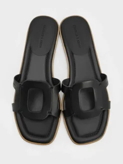 Easley Cut-Out Slide Sandals