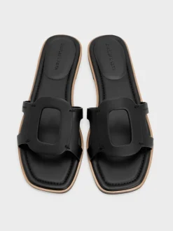 Easley Cut-Out Slide Sandals