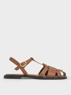 Easley T-Bar Caged Sandals