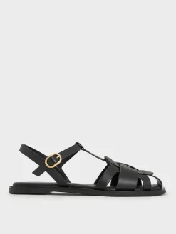 Easley T-Bar Caged Sandals