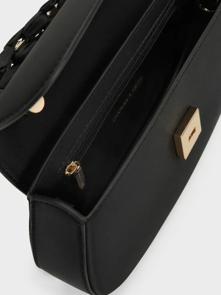 Eilian Braided Top Handle Bag