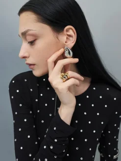 Eimear Teardrop Stud Earrings