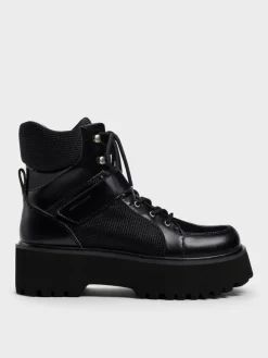 Eliot Platform Combat Boots