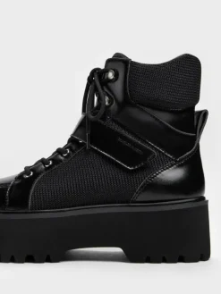 Eliot Platform Combat Boots