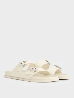 Embellished Buckle Sandals