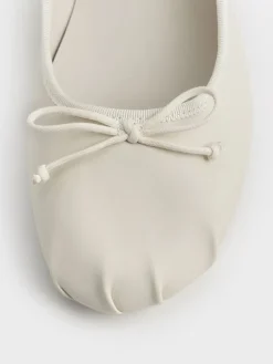 Emiko Bow Mary Jane Flats